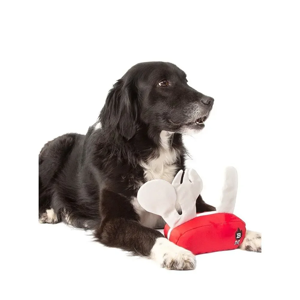 BARK BarkBox Sniff Swiss Army Knife Plush Dog Toy Squeaker Crinkle Camping S M